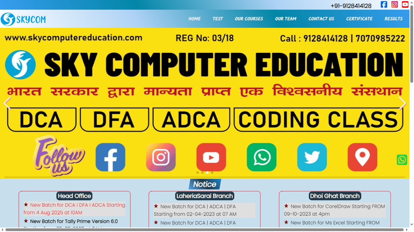 Sky Computer Education