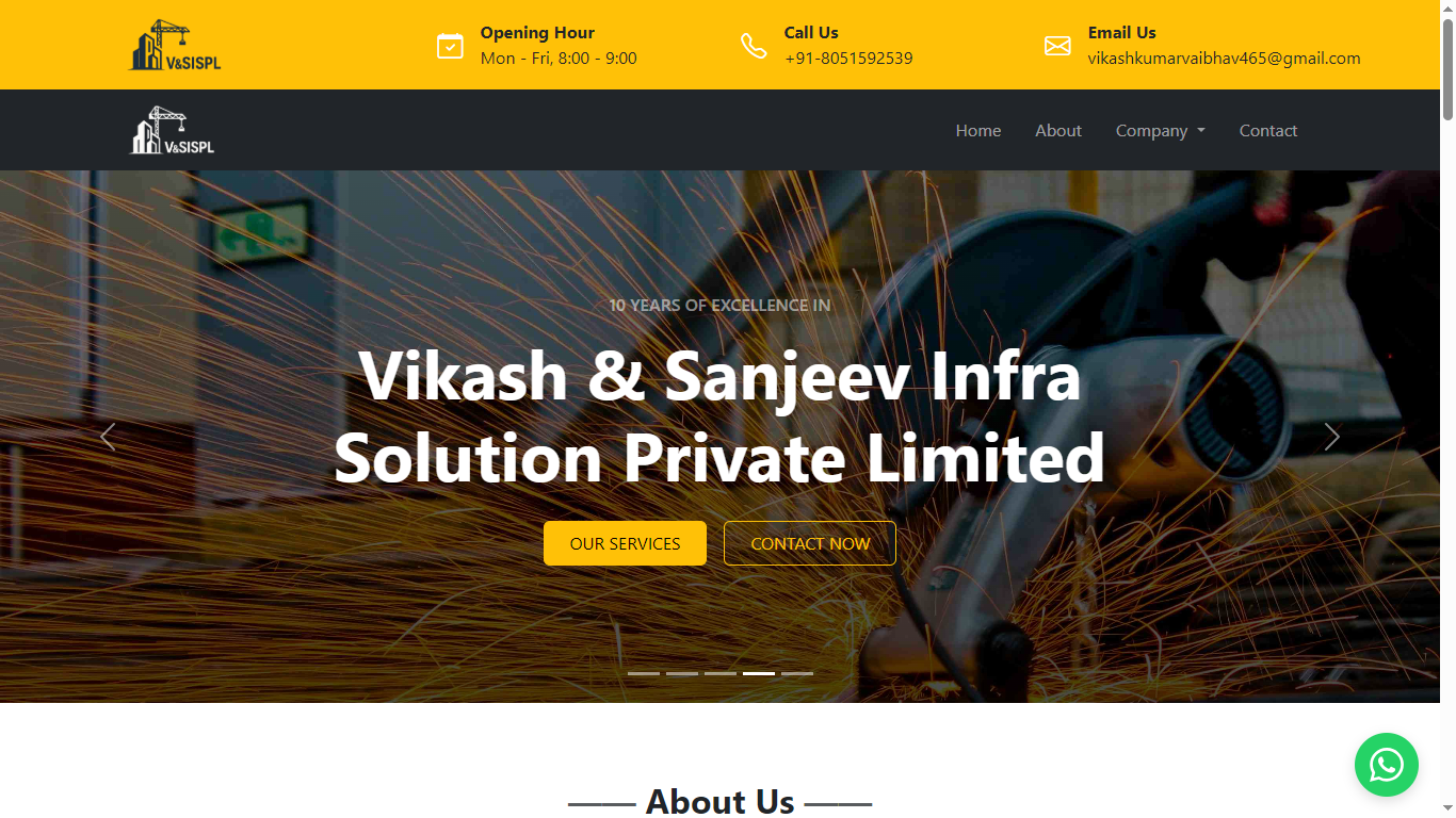 Vikash and Sanjeev Infra Solution Private Limited